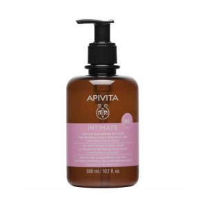 Apivita Intimate Daily Απαλό Gel Καθαρισμού Της Ευαίσθητης Περιοχής Με Χαμομήλι & Πρόπολη, 300ml