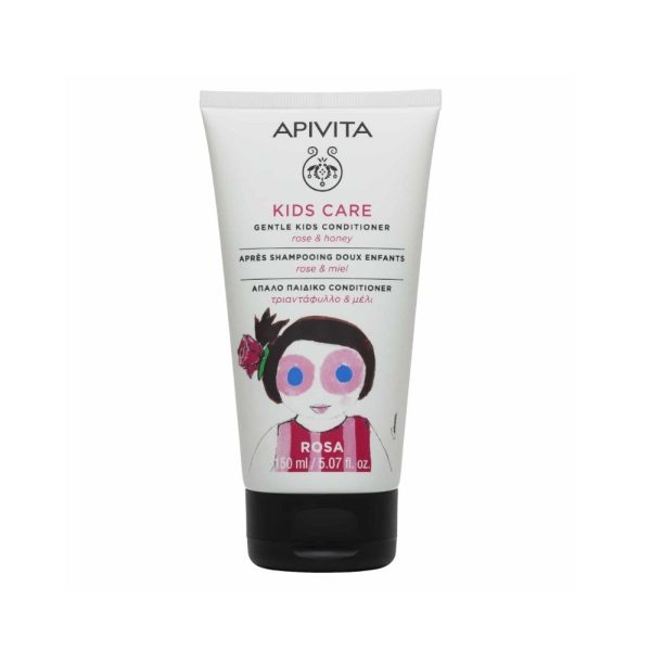 Apivita Kids Conditioner με Μέλι & Τριαντάφυλλο, 150ml