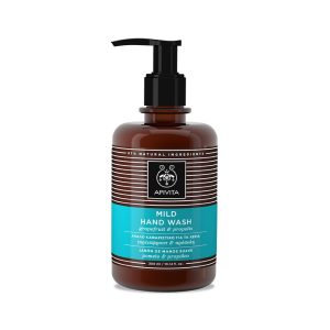 Apivita Mild Hand Wash Απαλό Καθαριστικό Χεριών με Γκρέιπφρουτ & Πρόπολη, 300ml