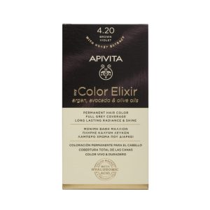 Apivita My Color Elixir 4.20 Καστανό Βιολετί