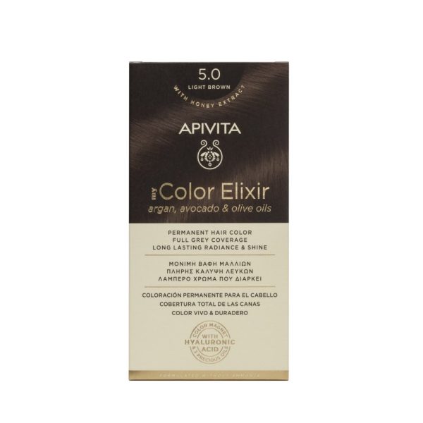 Apivita My Color Elixir 5.0 Καστανό Ανοιχτό