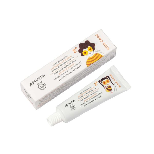 Apivita Οδοντόκρεμα Kids 50ml με Γεύση Ρόδι & Πρόπολη για 2+ χρονών