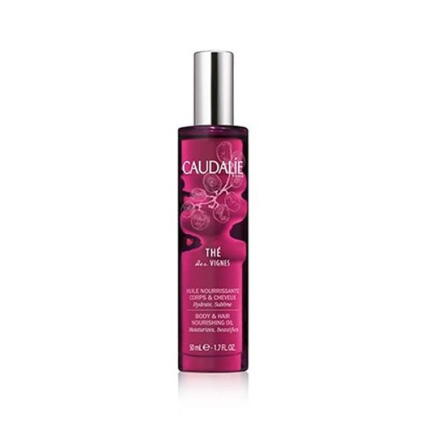 Caudalie The Des Vignes Body & Hair Nourishing Oil 50ml, Ξηρό Λάδι για Σώμα & Μαλλιά