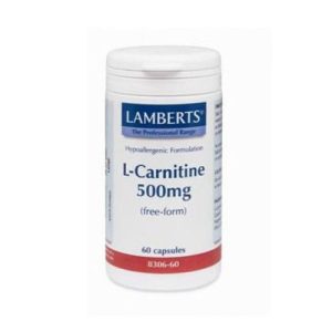 Lamberts L-CARNITINE 500 mg, 60 κάψουλες                      