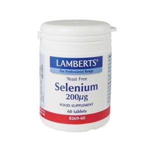 Lamberts SELENIUM 200MCG, 60 ταμπλέτες