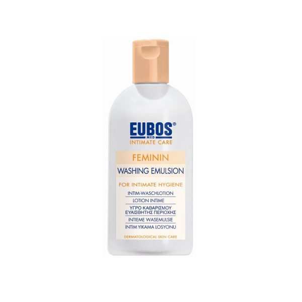 Eubos Feminin Washing Emulsion 200ml - Υγρό Καθαρισμού Ευαίσθητης Περιοχής