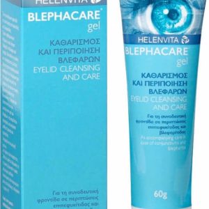 Helenvita Blephacare Gel Οφθαλμικό Τζελ για την Καθημερινή Περιποίηση & Υγιεινή των Βλεφάρων, 60 gr
