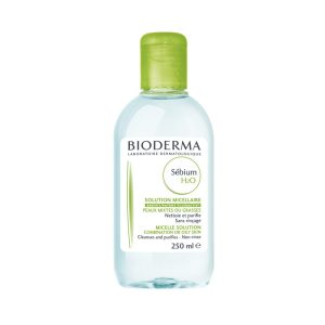 Bioderma Sebium H2O Solution 250ml, Καθαριστικό Προσώπου για Λιπαρή & με Τάση Ακμής Επιδερμίδα