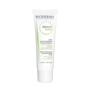Bioderma Sebium Hydra Cream 40ml, Καταπραϋντική & Ενυδατική Κρέμα για Λιπαρές Επιδερμίδες