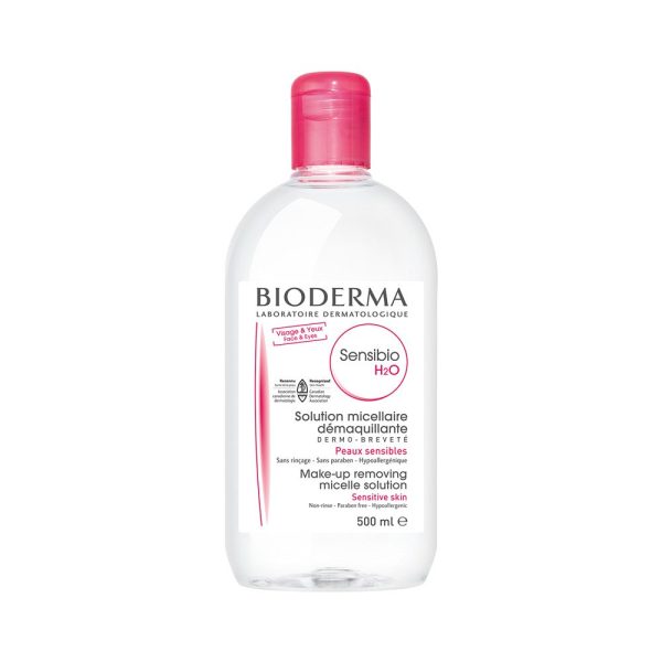 Bioderma Sensibio H2O 500ml, Ηπιο Διάλυμα Καθαρισμού Προσώπου & Ματιών