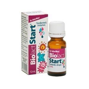 Intermed Biolact start Προβιοτικές σταγόνες για την επαναφορά και διατήρηση της χλωρίδας του εντέρου 12ml