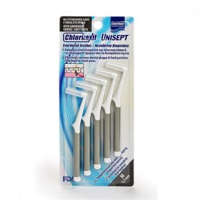 Intermed Chlorhexil Unisept Μεσοδόντια Βουρτσάκια M 1.2mm, 5τεμ