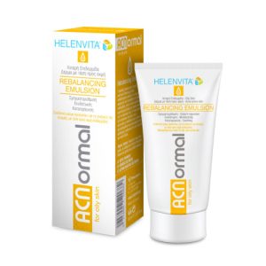 Helenvita ACNormal Rebalancing Emulsion 60ml, Ενυδατική Κρέμα Προσώπου για Λιπαρή με Τάση Ακμής Επιδερμίδα
