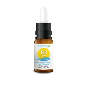 Helenvita Vitamin D3 K2 20ml, Συμπλήρωμα Διατροφής για Βρέφη & Παιδιά με D3 K2
