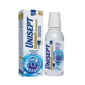 Intermed Unisept Implants Mouthwash 250ml, Στοματικό Διάλυμα για την Φροντίδα των Εμφυτευμάτων