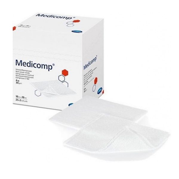 Γάζα Non-Woven 10x10 Hartmann Medicomp (2x25τμχ) 421725