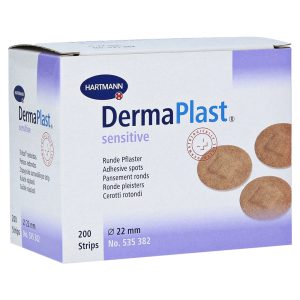 Hartmann Dermaplast sensitive spots αυτοκόλλητα στρογγυλά επιθέματα 22mm 535382