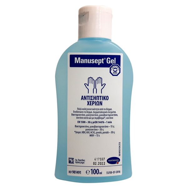 Hartmann Manusept Gel Αντισηπτικό χεριών 100ml