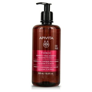 Apivita Women's Tonic Hippophae TC & Laurel Shampoo, 500ml