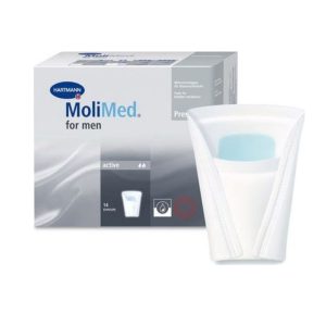 Hartmann Molimed Premium Active Επιθέματα Ανδρική Ελαφρά Ακράτεια,2 σταγόνες, 14τεμ, (168600)
