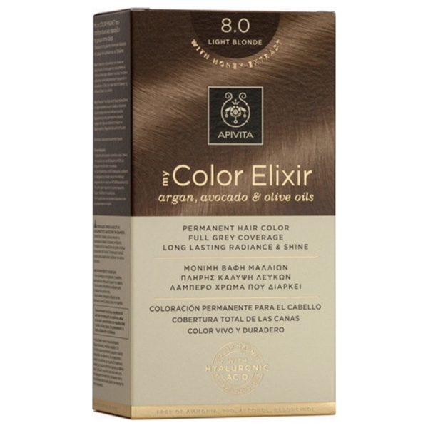 Apivita My Color Elixir 8.0 Ξανθό Ανοιχτό