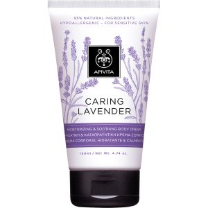 Apivita Caring Lavender Moisturizing & Soothing Body Cream, 150ml