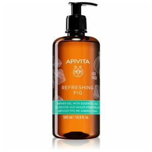 Apivita Refreshing Fig Αφρόλουτρο, 500ml