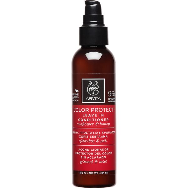 Apivita Color Protect Leave In Conditioner με Ηλίανθο & Μέλι, 150ml