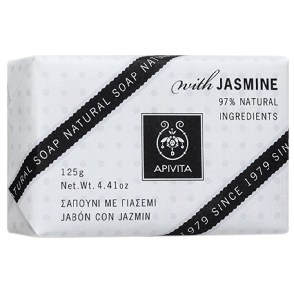 Apivita Jasmine Natural Soap, 125gr