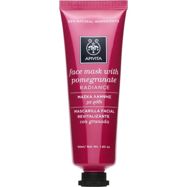 Apivita Μάσκα Λάμψης με Ρόδι, 50ml