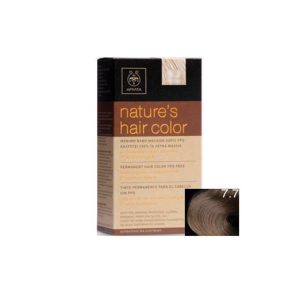 Apivita Nature's Hair Color 7.7 Ξανθό Μπεζ
