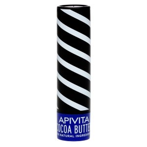 Apivita Lip Care Cocoa Butter Ενυδατικό Στικ Χειλιών Με Κακάο, Κερί Μέλισσας Και Λάδι Ελιάς SPF 20, 4.4gr