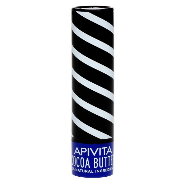 Apivita Lip Care Cocoa Butter Ενυδατικό Στικ Χειλιών Με Κακάο, Κερί Μέλισσας Και Λάδι Ελιάς SPF 20, 4.4gr