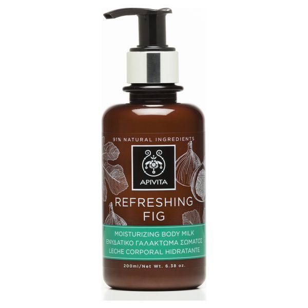 Apivita Refreshing Fig Ενυδατικό Γαλάκτωμα Σώματος, 200ml