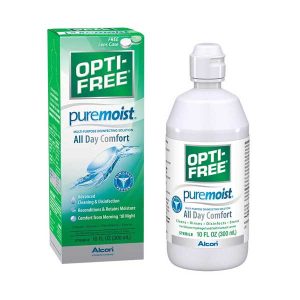 Alcon Opti-Free - Puremoist Διάλυμα Απολύμανσης Φακών Επαφής Πολλαπλών Χρήσεων 300ml