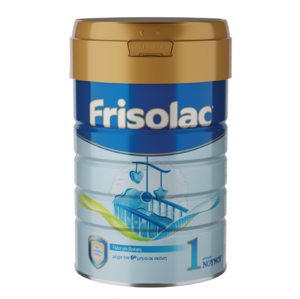 Frisolac No1 Βρεφικό Γάλα σε Σκόνη έως τον 6ο Μήνα 800gr