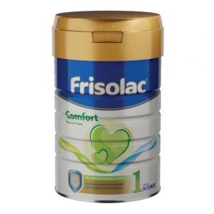 Frisolac 1 Comfort Ειδικό Γάλα για βρέφη με γαστροοισοφαγική παλινδρόμηση ή δυσκοιλιότητα, 400gr από 0 έως 6 μηνών.