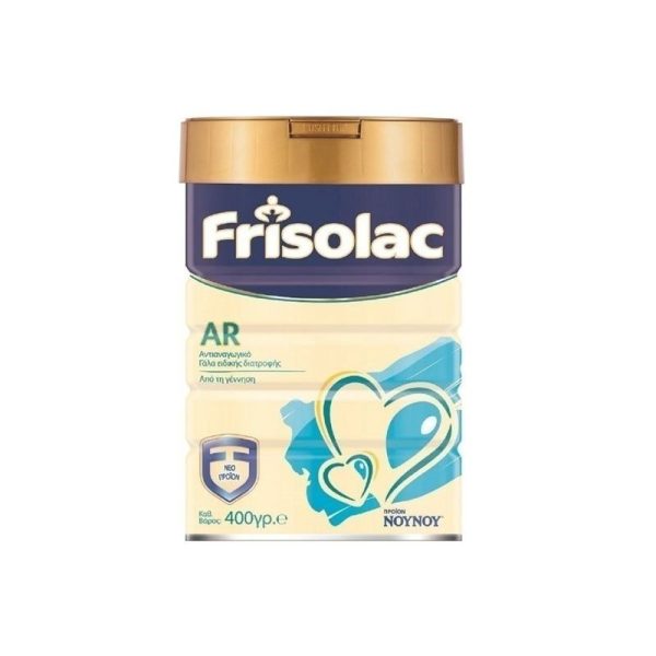 Frisolac AR Βρεφικό Γάλα Ειδικής Διατροφής από τη Γέννηση έως το 12ο μήνα για την Αντιμετώπιση των Αναγωγών 400 gr