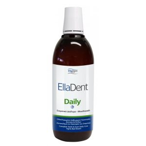 EllaDent Daily Στοματικό Διάλυμα για την πρόληψη της ουλίτιδας, της τερηδόνας & της κακοσμίας του στόματος, 500ml