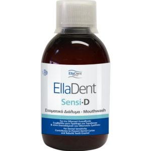EllaDent Sensi D Mouthwash Στοματικό Διάλυμα για τα Ευαίσθητα Δόντια, 250ml
