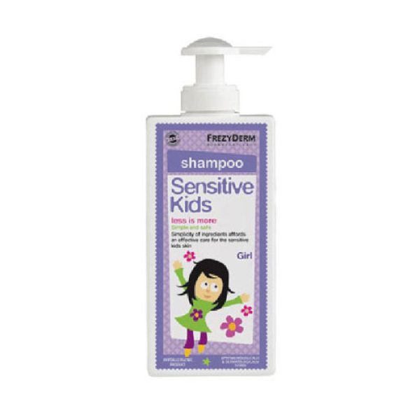 Frezyderm Sensitive Kids Shampoo Girls Παιδικό Σαμπουάν για Κορίτσια, 200ml