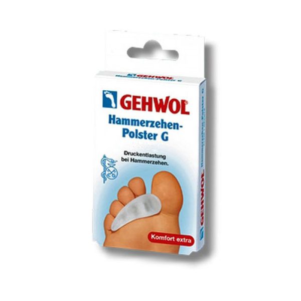 Gehwol Cushion for Hammer Toe G left, Μαξιλαράκι σφυροδακτυλίας G αριστερό, 1τμχ