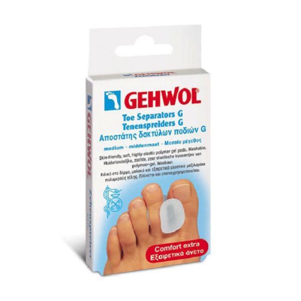 Gehwol Toe Separator G Medium 3τμχ - Αποστάτης Δακτύλων Ποδιού G
