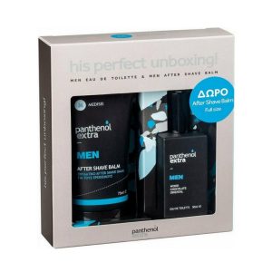 Panthenol Extra Promo His Perfect Unboxing Men Eau De Toilette Wood/Chocolate/Oriental Ανδρικό Άρωμα, 50ml & Δώρο Men After Shave Balm Βάλσαμο για μετά το Ξύρισμα, 75ml