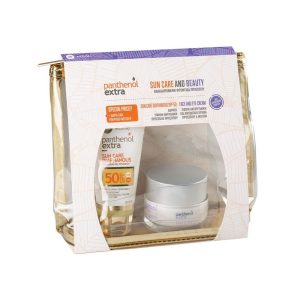 Panthenol Extra SET Sun Care Diaphanous SPF50 50ml & Face & Eye Anti-Wrinkle Cream 50ml & ΔΩΡΟ Νεσεσέρ
