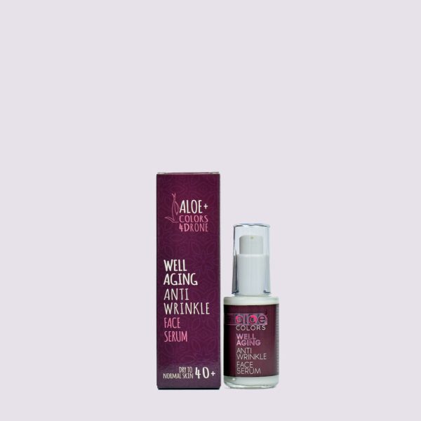 Aloe+ Colors 4DRONE Well Aging Anti Wrinkle 40+ Serum Προσώπου για Αντιγήρανση 30ml