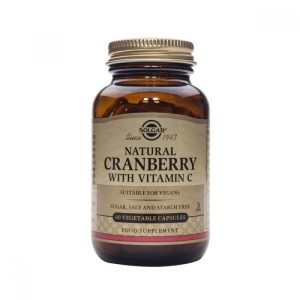 Solgar Cranberry Extract with Vitamin C 60 φυτικές κάψουλες