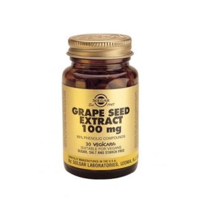 Solgar Grape Seed Extract Phytonutrient Antioxidant Protection, 30 φυτικές κάψουλες