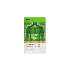 Agan Metabolin 1 60 vegi caps, Πρόληψη & Αντιμετώπιση Διαταραχών Μεταβολικού Συνδρόμου