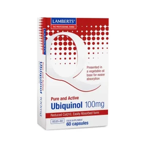 Lamberts Ubiquinol 100mg 60 κάψουλες